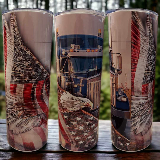 20 oz Trucker Tumbler