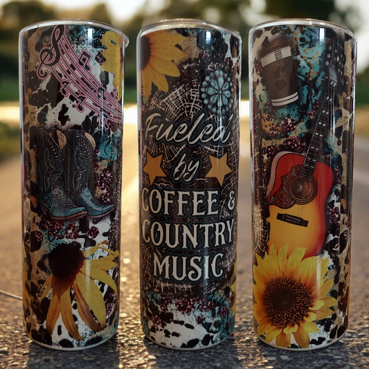 20 oz. Coffee & Country Music